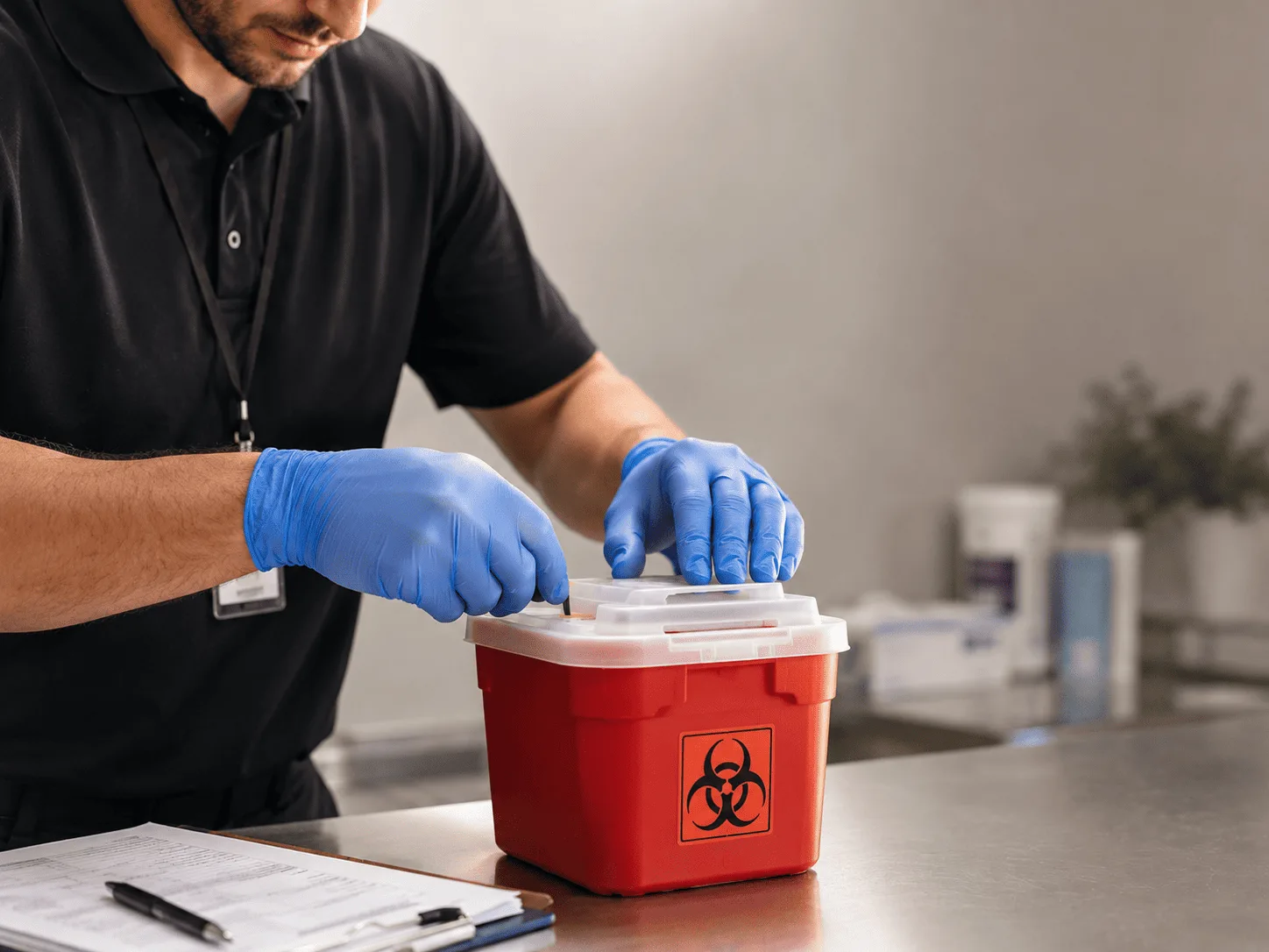 Why choose Sharps Waste Disposal in Gravelly, AR